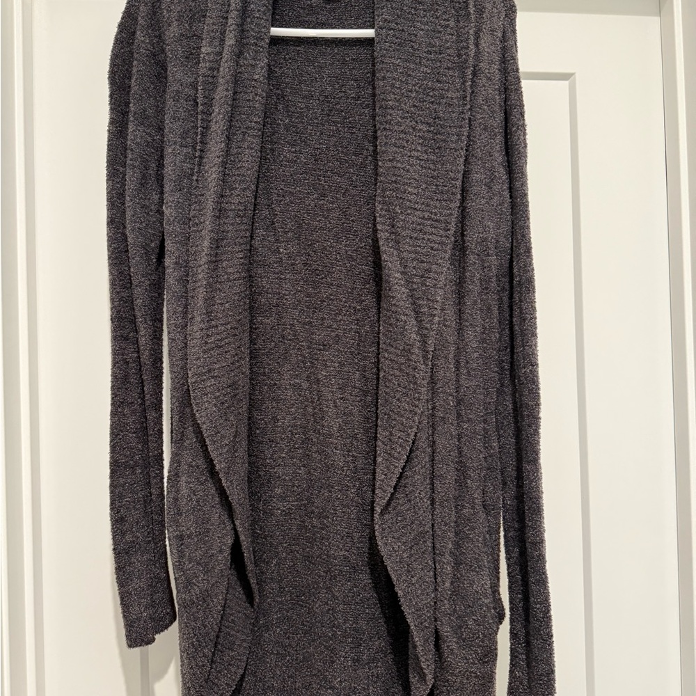 Barefoot Dreams Charcoal Cardigan
